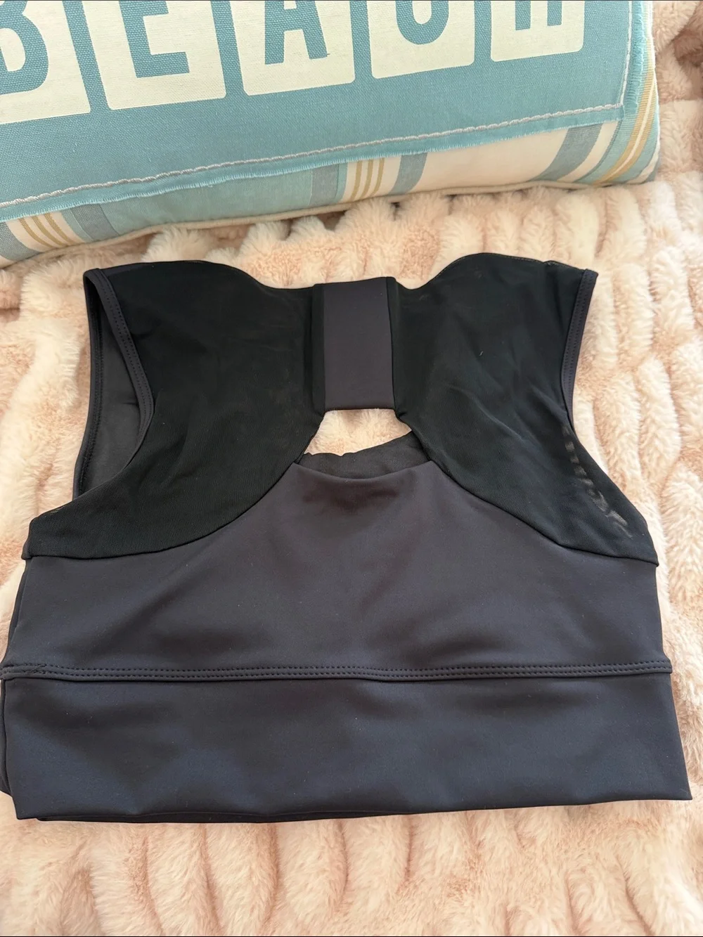 Women’s Forme Black Posture Support Sports Bra - Performance Support Size L - Picture 3 of 3